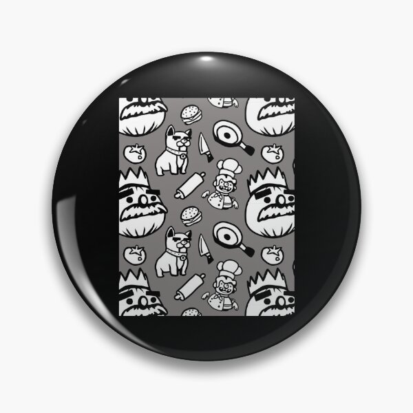 Item preview, Overcooked Pattern designed and sold by HyperCultes.