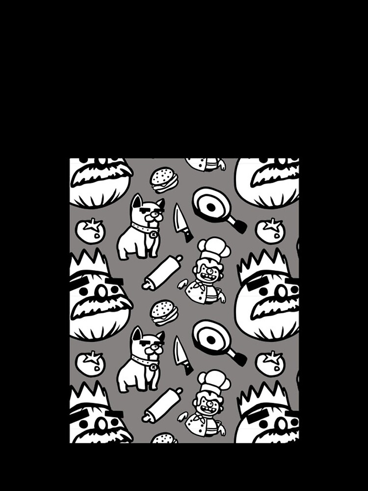 Thumbnail 4 of 4, iPhone Case, Overcooked Pattern designed and sold by HyperCultes.