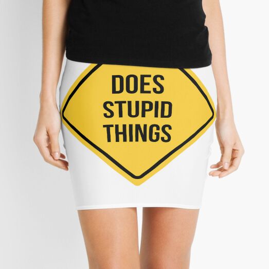 Silly Double Meaning Mini Skirts for Sale