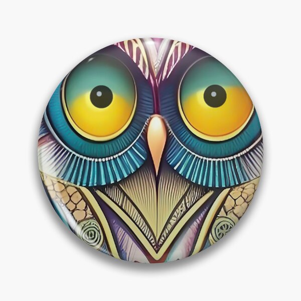 Item preview, Mystical wise old Owl designed and sold by ZiolaRosa.