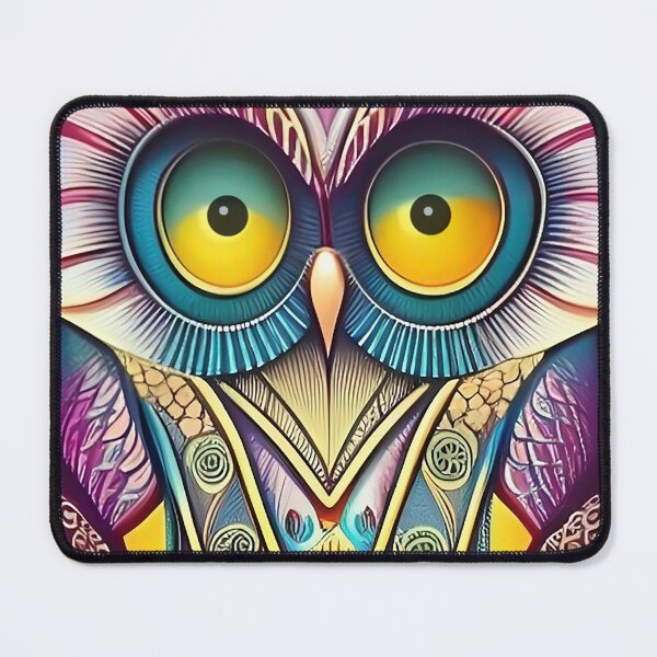 Item preview, Mystical wise old Owl designed and sold by ZiolaRosa.