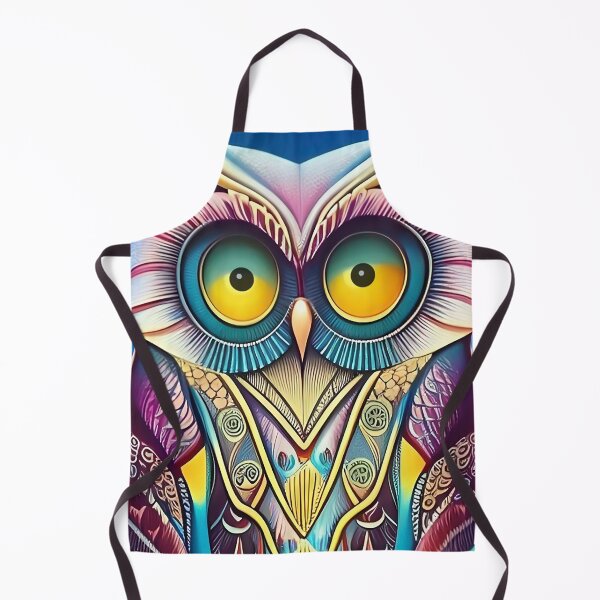 Item preview, Mystical wise old Owl designed and sold by ZiolaRosa.