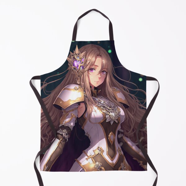 Item preview, Portrait of a fantasy female crusader designed and sold by PJGartui.