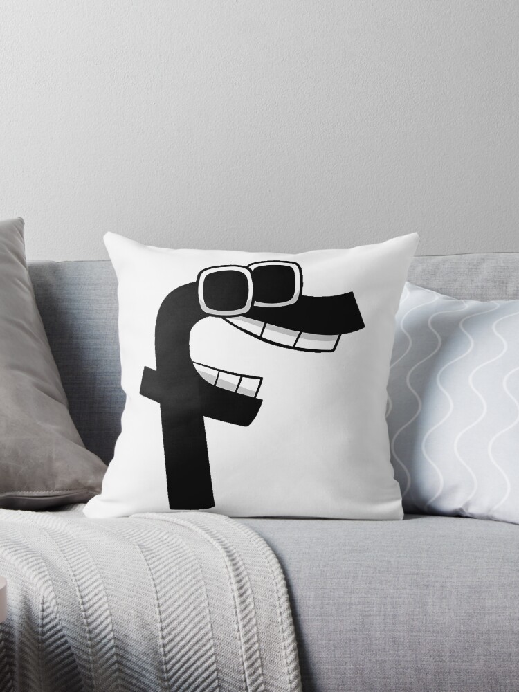 Funny Alphabet Lore Letter A - Alphabet Letters - Pillow