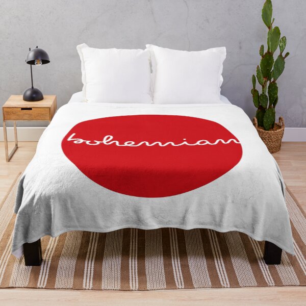 Item preview, Bohemian - Red Dots designed and sold by Hell-Prints.