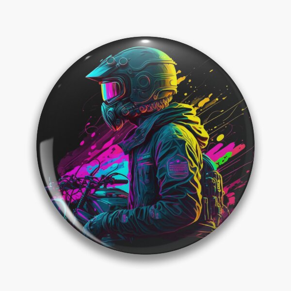 Item preview, Motorcyclist with guns  designed and sold by Sarvgya Verma.