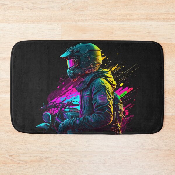 Item preview, Motorcyclist with guns  designed and sold by Sarvgya Verma.