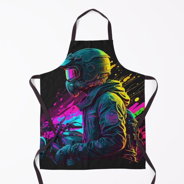 Item preview, Motorcyclist with guns designed and sold by Sarvgya Verma.