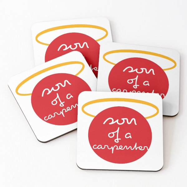 Item preview, son of a carpenter - Red Dot Works designed and sold by Hell-Prints.