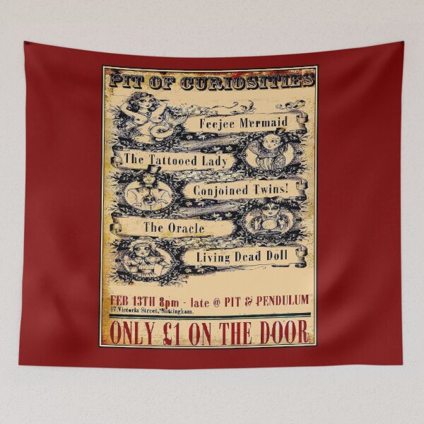 Item preview, CIRCUS SIDESHOW : Vintage Curiosities Advertising Print designed and sold by posterbobs.
