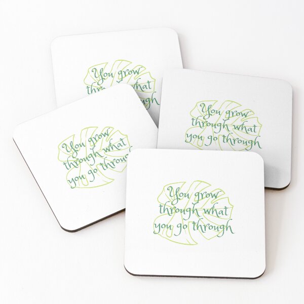 Item preview, You grow through what you go through sticker designed and sold by Mileahy.