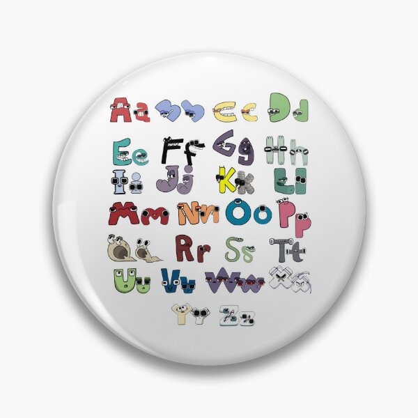 Alphabet Lore Pin for Sale by YupItsTrashe