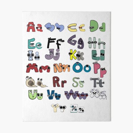 Alphabet Lore Latter Z Copy Art Board Print for Sale by TheHappimess