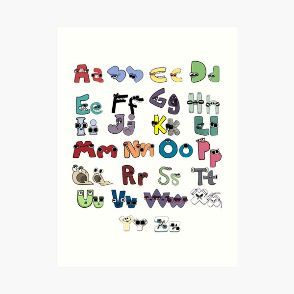 Alphabet Lore k Active Art Print for Sale by YupItsTrashe