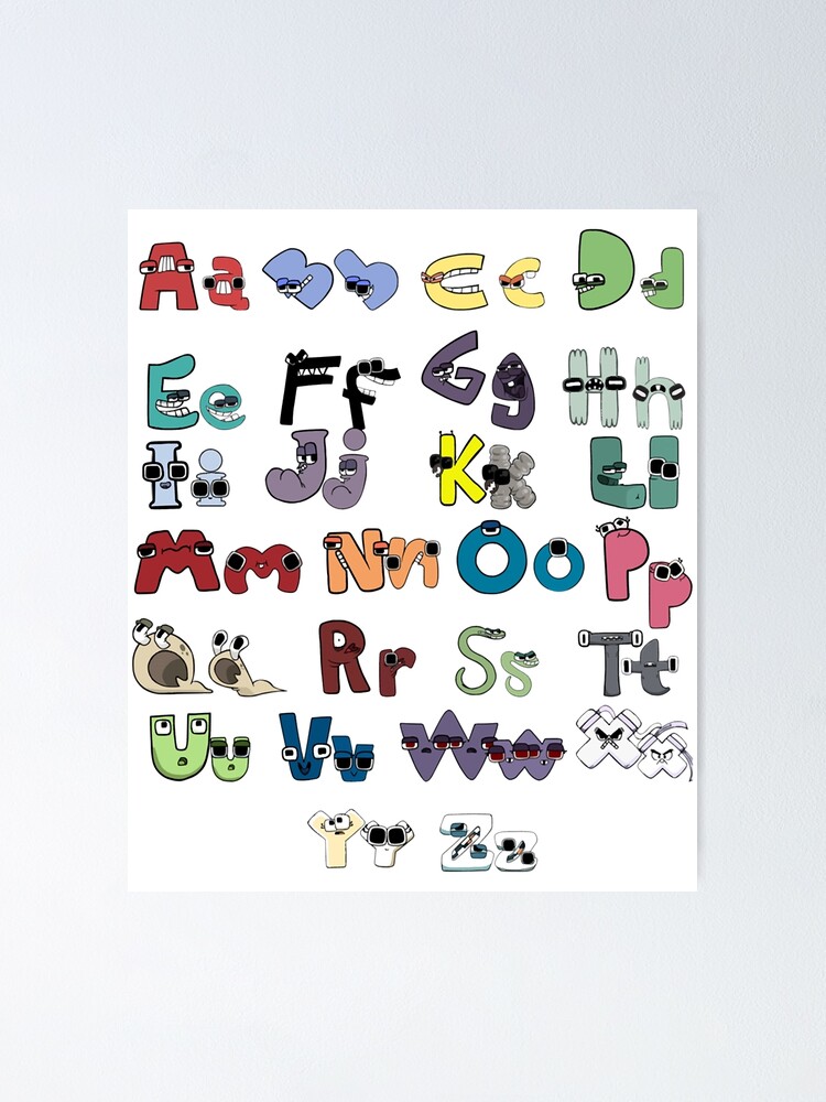 Alphabet Lore a to z | Poster