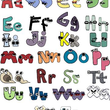 Alphabet Lore a to z | Sticker