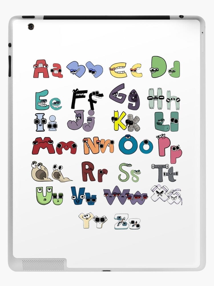 Alphabet Lore Uppercase and Lowercase Letters A to Z