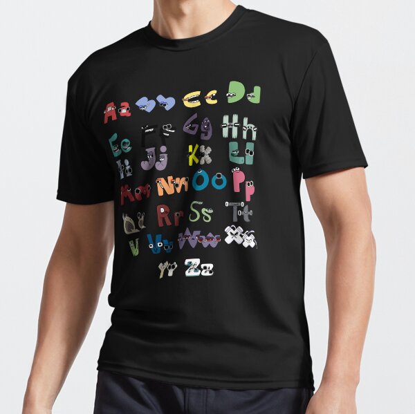 Friends Design Alphabet Lore Unisex T-Shirt - Teeruto