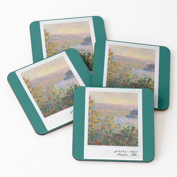 Item preview, monet - pretty view Postcard   designed and sold by BeberonWorld.