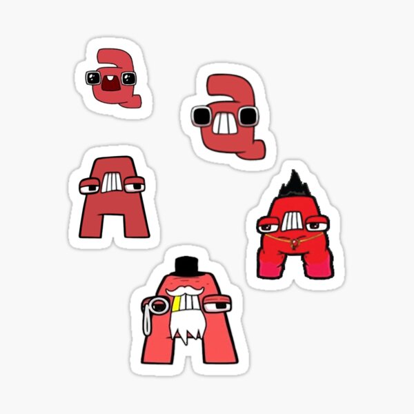 Alphabet Lore Baby Stickers for Sale