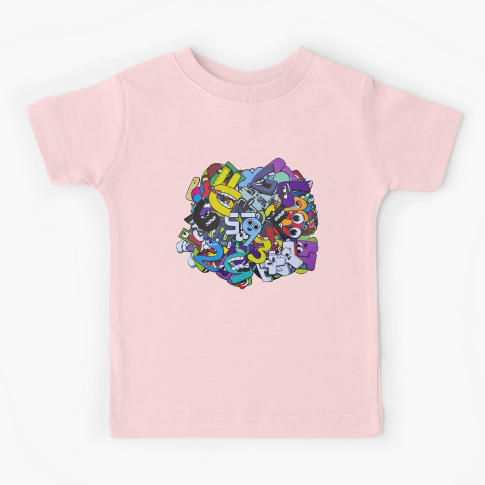 Alphabet Lore h Kids T-shirt -  Denmark