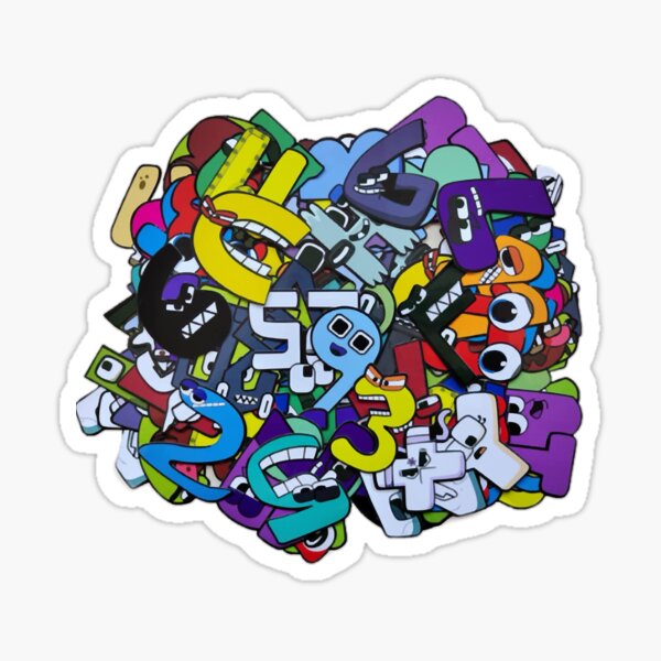 P, Alphabet Lore - Alphabet Lore - Sticker