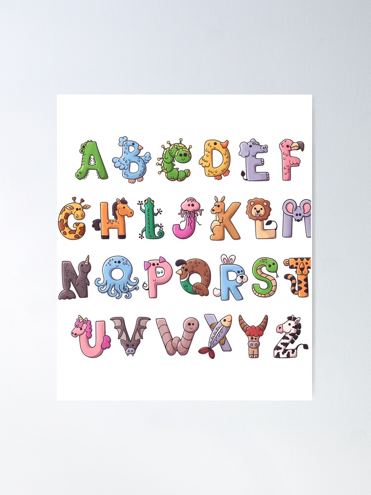 Alphabet Lore a to z Poster for Sale by YupItsTrashe