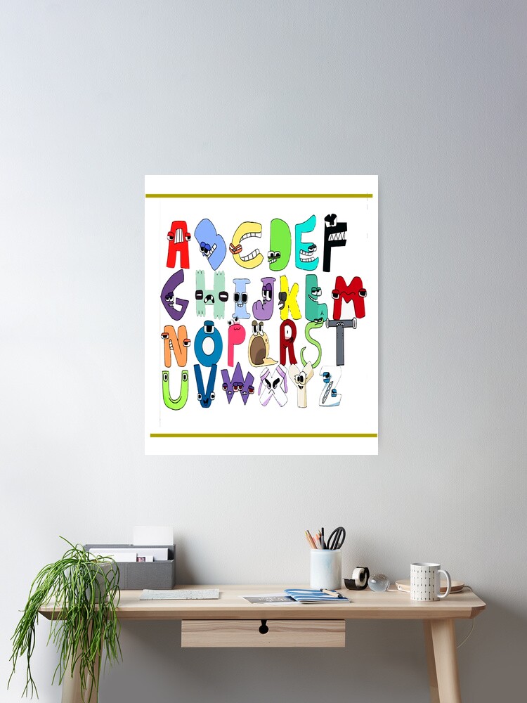 Alphabet Lore A-Z Poster for Sale by YupItsTrashe