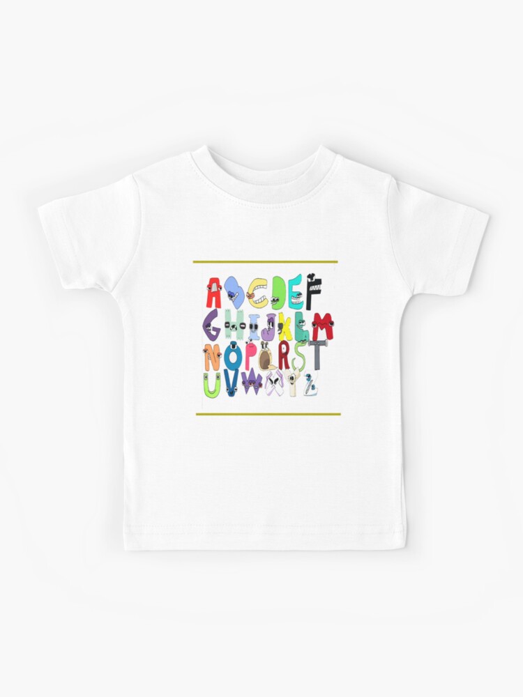 Alphabet Lore h Kids T-shirt 