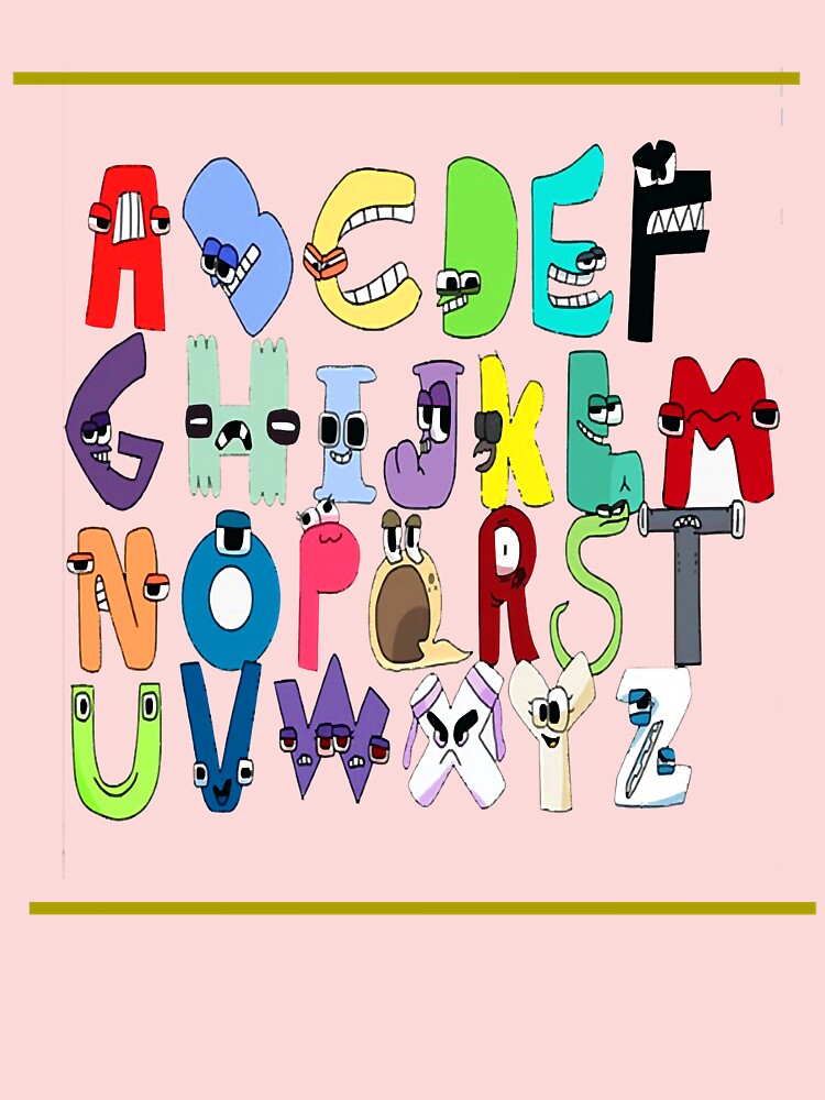  Alphabet Lore A-Z Letter Hi Shirt for kids Boys and Girls Long  Sleeve T-Shirt : Clothing, Shoes & Jewelry