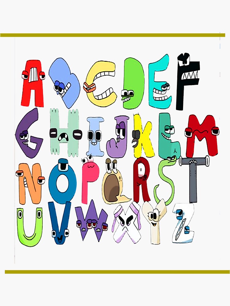 Alphabet Lore - Letters A-Z Magnet for Sale by YupItsTrashe