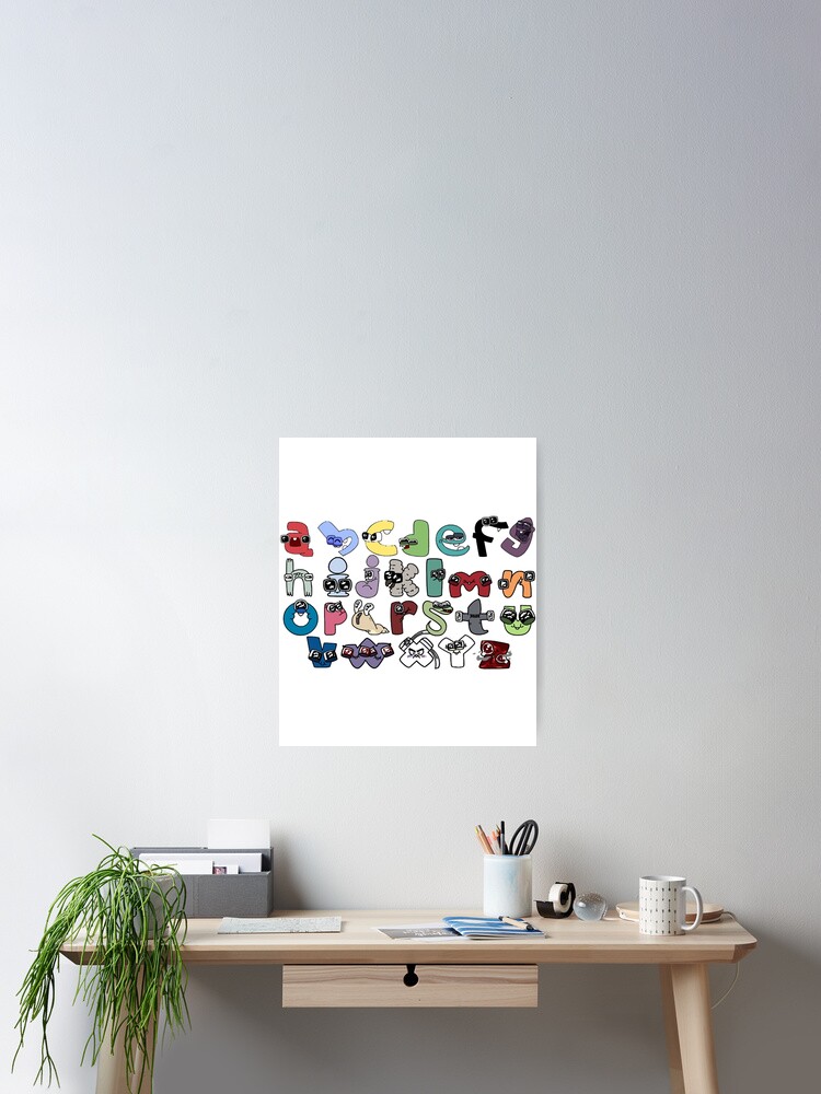 Alphabet lore baby Poster for Sale by YupItsTrashe