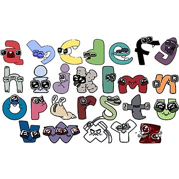 Alphabet Lore a to z Poster for Sale by YupItsTrashe