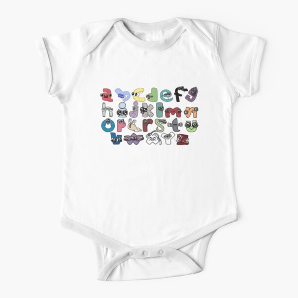 alphabet Lore family | Baby One-Piece