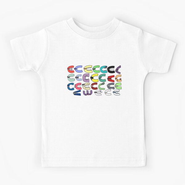 Alphabet Lore P Penelope T-Shirt, Children Costume Shirts, Kids
