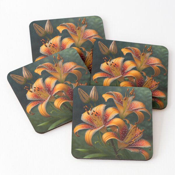 Item preview, Tiger Lily Flowers designed and sold by Vanover Designs.