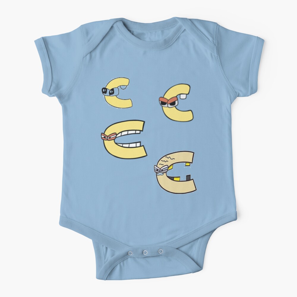 Alphabet Lore C Baby Bodysuit