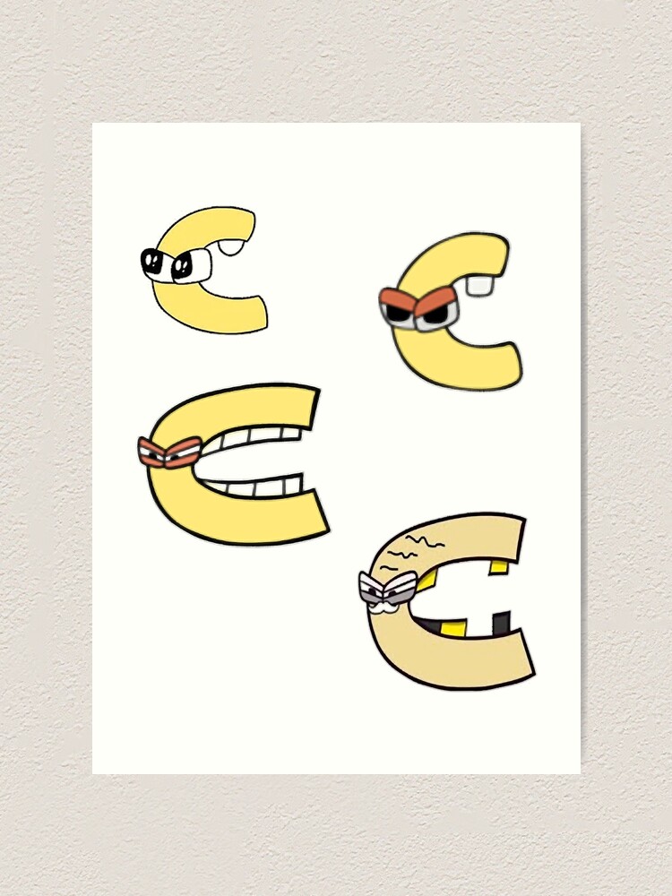 Alphabet Lore F Cool Merch Art Board Print for Sale by YupItsTrashe