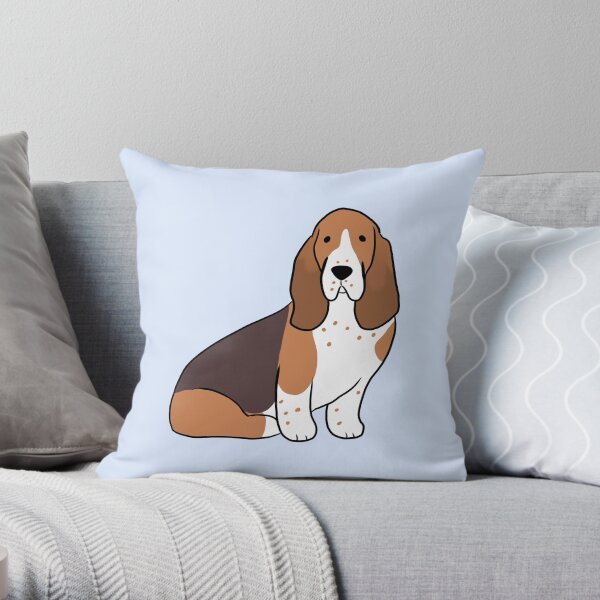 Basset 2025 hound pillow