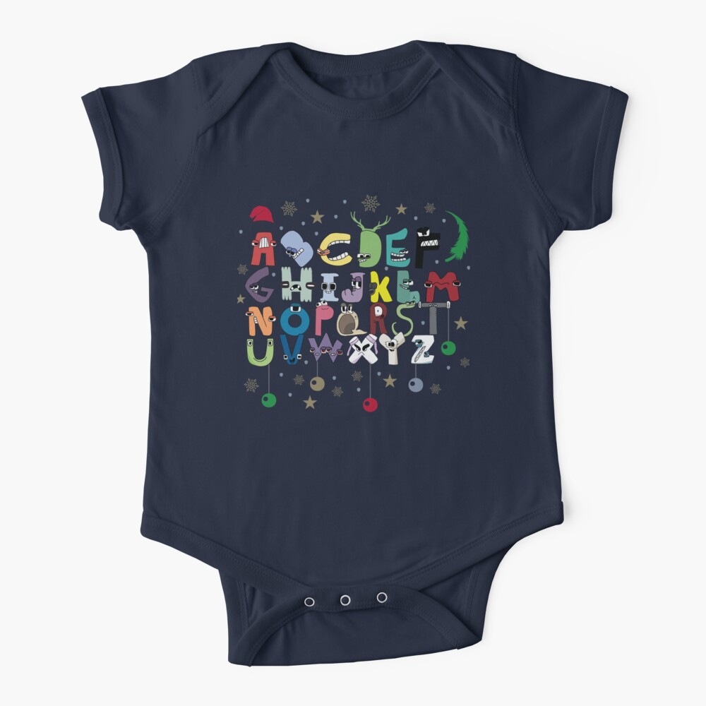 Alphabet Lore Christmas Baby One-Piece for Sale by YupItsTrashe