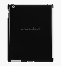 anarchist iPad Case/Skin