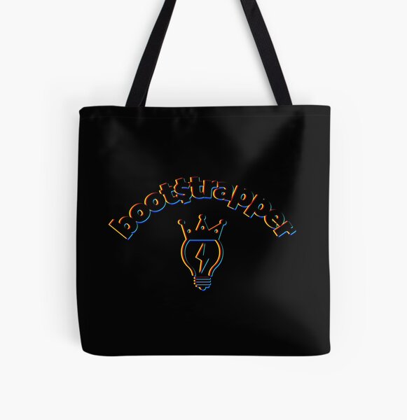 Bootstrapper All Over Print Tote Bag
