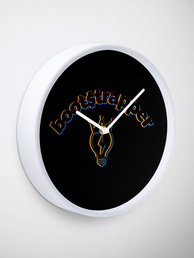 Thumbnail 1 of 4, Clock, Bootstrapper designed and sold by kloiks.