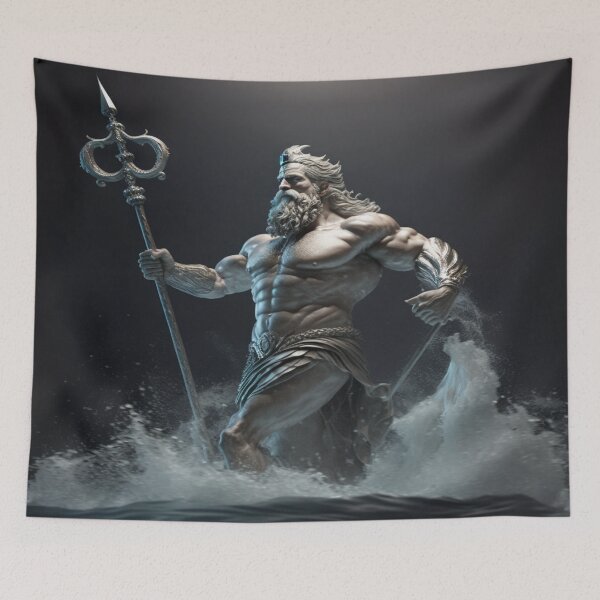 Item preview, Poseidon, King of the Sea designed and sold by steveykh.