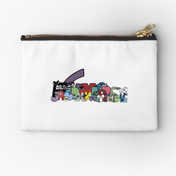 Alphabet Lore Coin Purse, Cartoon Letter Bags, Zipper Wallet