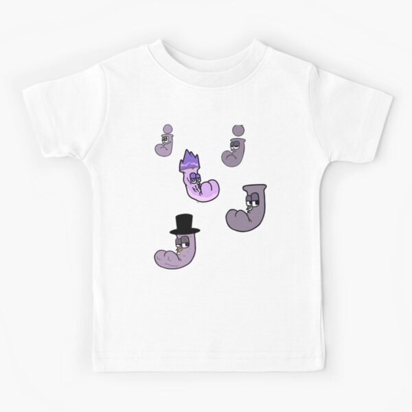 Alphabet Lore Shirt Sat na Wall Outfit for Kids Boys Girls Premium T-Shirt