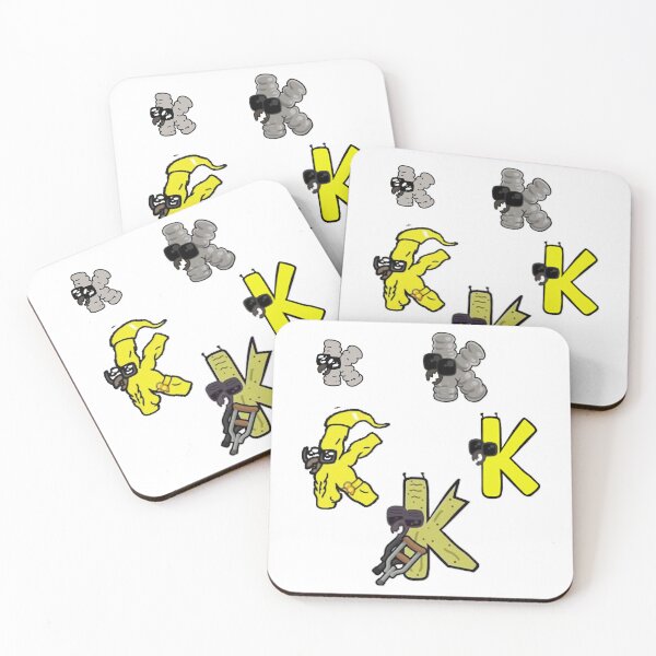 Item preview, Alphabet Lore k Active designed and sold by YupItsTrashe.
