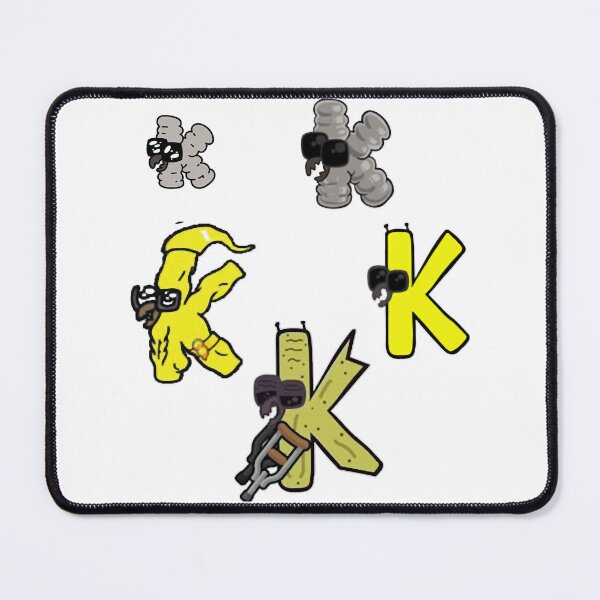 Item preview, Alphabet Lore k Active designed and sold by YupItsTrashe.