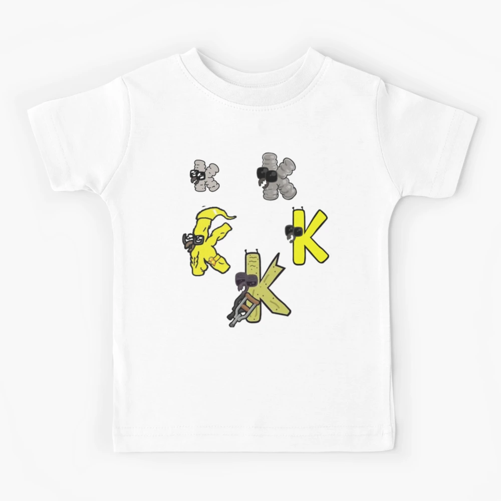 Alphabet Lore h Kids T-shirt -  Denmark