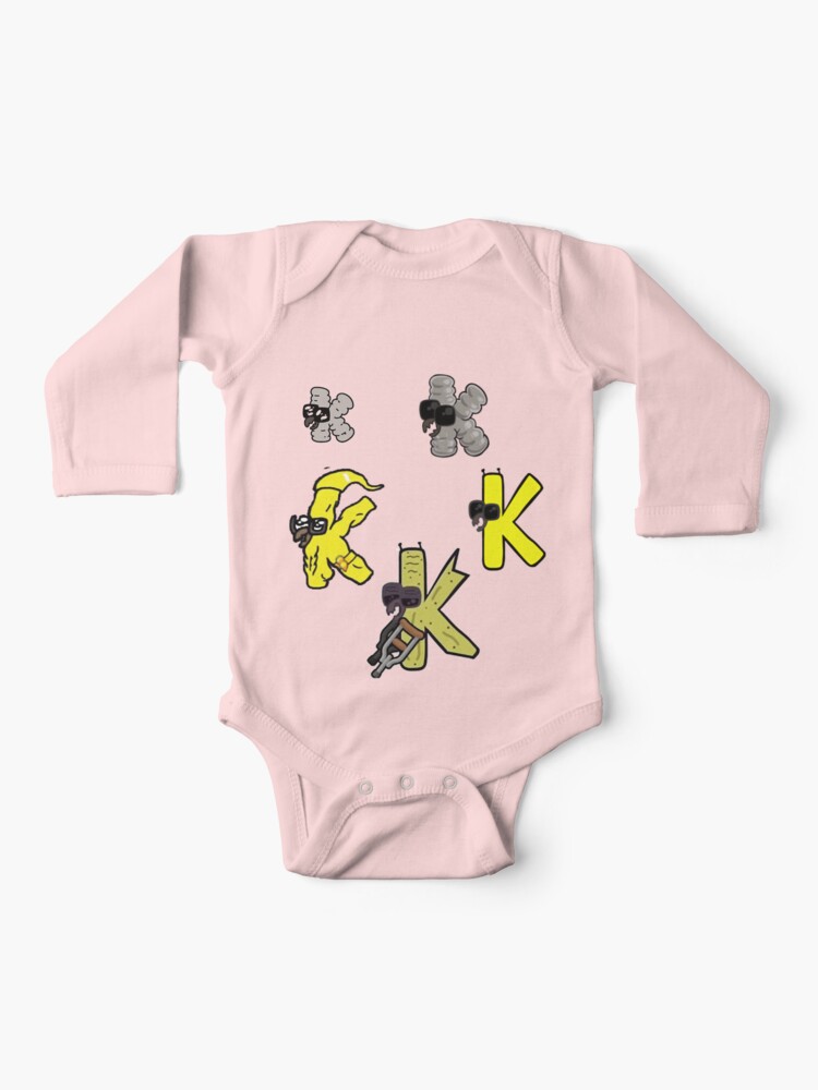 Alphabet Lore k Active Baby One-Piece for Sale by YupItsTrashe